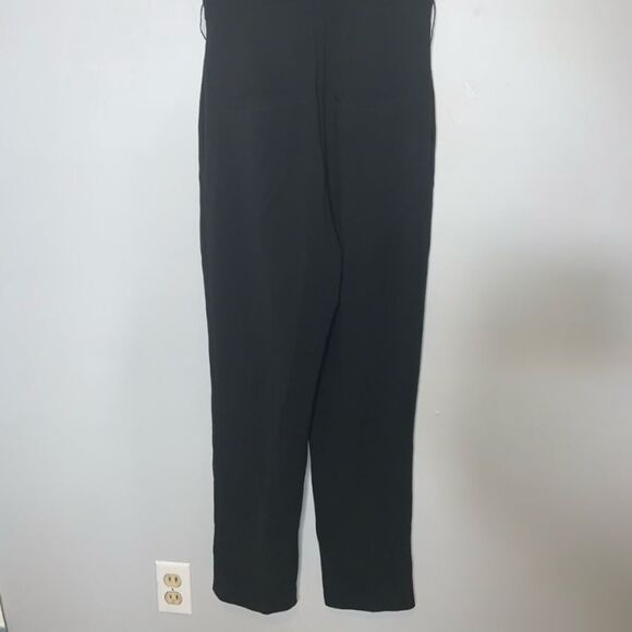 Jigsaw black v neck scallop jumpsuit - Picture 8 of 8